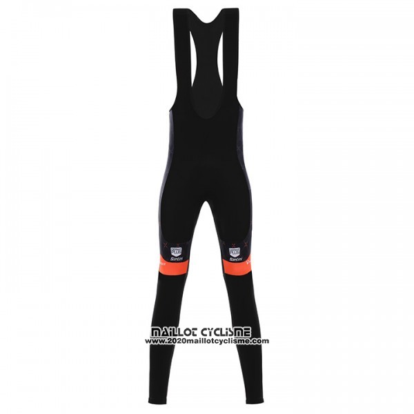 2017 Maillot Ciclismo Trek Selle San Marco Noir Manches Longues et Cuissard